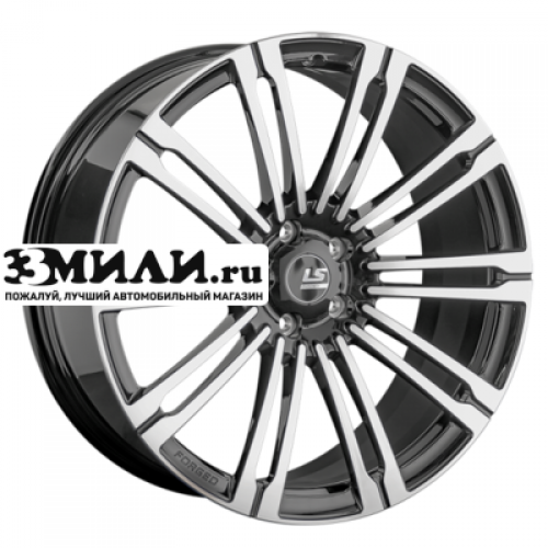 Диск 9.5x22 5x120 ET49 D72.6 LS Forged LS FG16 BKF