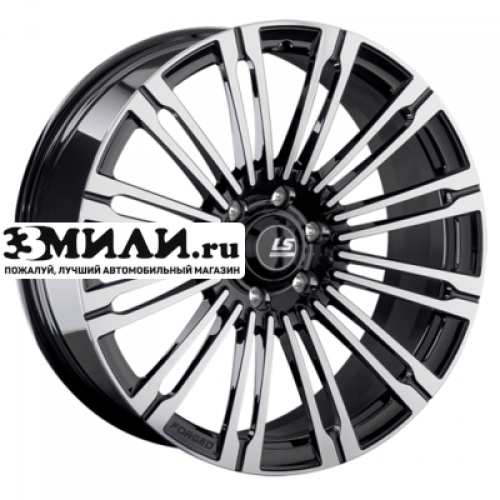 Диск 8x19 6x139.7 ET25 D106.1 LS Forged LS FG18 BKF
