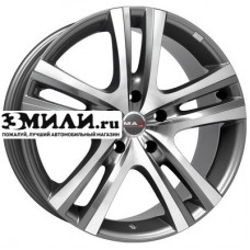 Диск 9x18 5x150 ET48 D110.2 MAK Aria Gunmetal Mirror Face