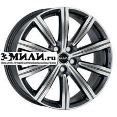 Диск 8.5x19 5x108 ET45 D63.4 MAK Birmingham Gunmetal Mirror Face
