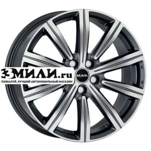 Диск 8x19 5x112 ET28 D66.45 MAK Birmingham Gunmetal Mirror Face