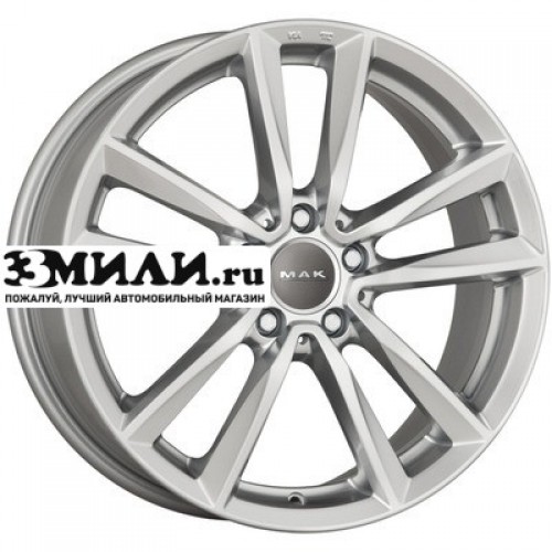 Диск 8x18 5x112 ET45 D66.6 MAK Bremen Silver