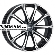 Диск 8x18 5x112 ET40 D66.45 MAK DaVinci Black mirror