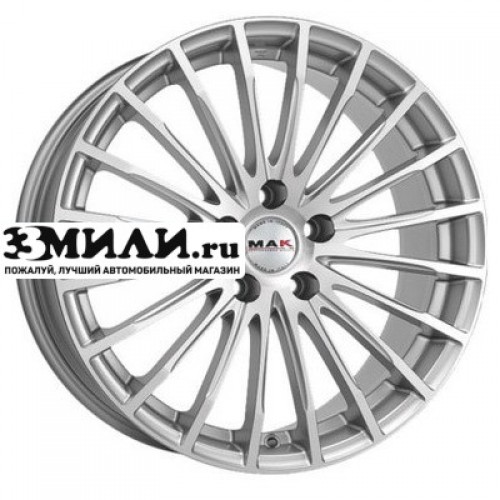 Диск 7.5x17 5x108 ET45 D72 MAK Fatale Silver