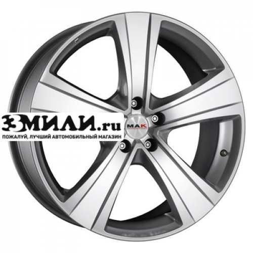 Диск 9x18 5x127 ET35 D71.6 MAK Fuoco 5 Hyper Silver