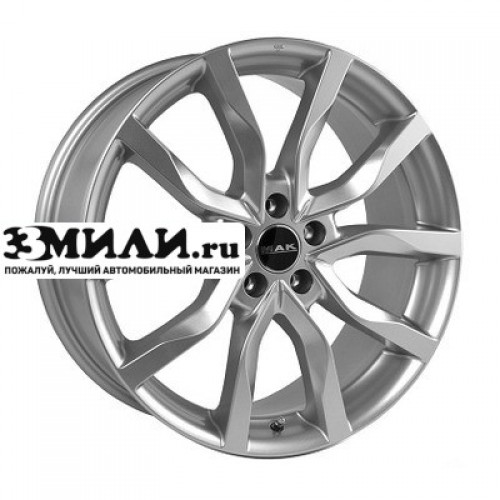 Диск 9.5x20 5x120 ET40 D72.6 MAK Highlands Silver