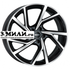 Диск 7.5x19 5x112 ET50 D57.1 MAK Kassel Black mirror
