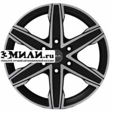Диск 9x20 6x139.7 ET38 D67.1 MAK King 6 Ice Black