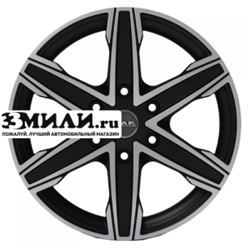 Диск 9x20 6x139.7 ET38 D67.1 MAK King 6 Ice Black