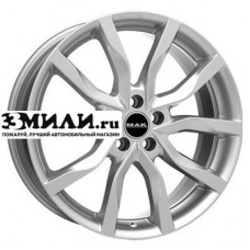 Диск 8.5x20 5x112 ET32 D66.45 MAK Koln Silver