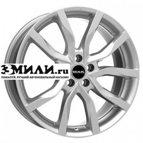 Диск 8.5x20 5x112 ET32 D66.45 MAK Koln Silver