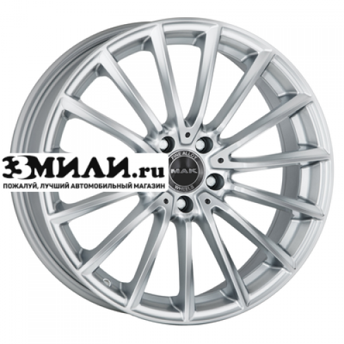 Диск 7.5x17 5x112 ET40 D66.6 MAK Komet Silver