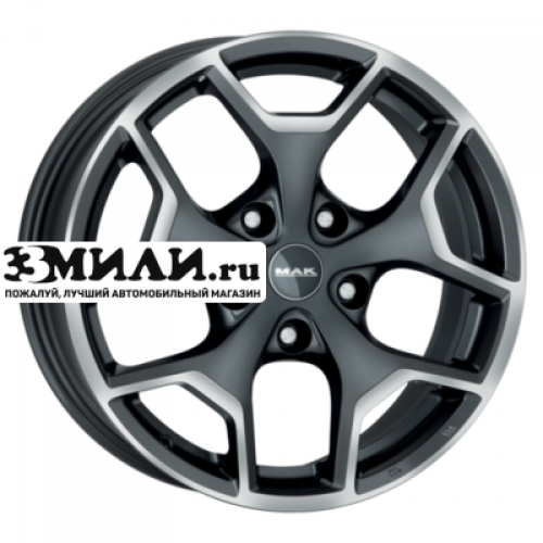 Диск 7.5x17 5x108 ET39 D72 MAK Liberty Gunmetal Mirror Face