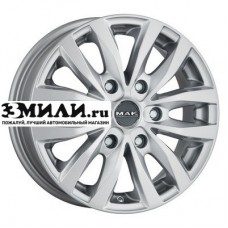 Диск 7x17 5x112 ET51 D66.6 MAK Load 5 Silver