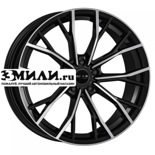 Диск 8x18 5x112 ET30 D66.6 MAK Mark Black mirror