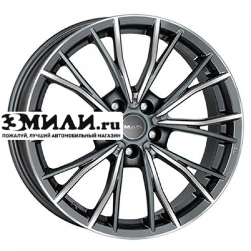Диск 8x18 5x112 ET30 D66.6 MAK Mark Gunmetal Mirror Face