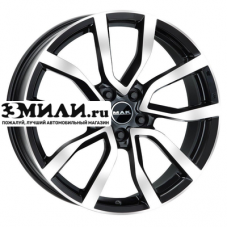 Диск 9.5x21 5x112 ET25 D66.45 MAK Midlands Black mirror