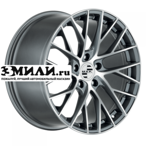 Диск 8.5x19 5x130 ET55 D71.6 MAK Monaco Gunmetal Mirror Face