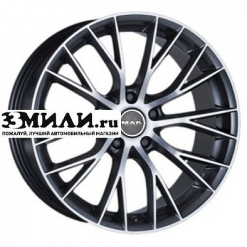 Диск 9.5x20 5x120 ET35 D72.6 MAK Munchen Gunmetal Mirror Face