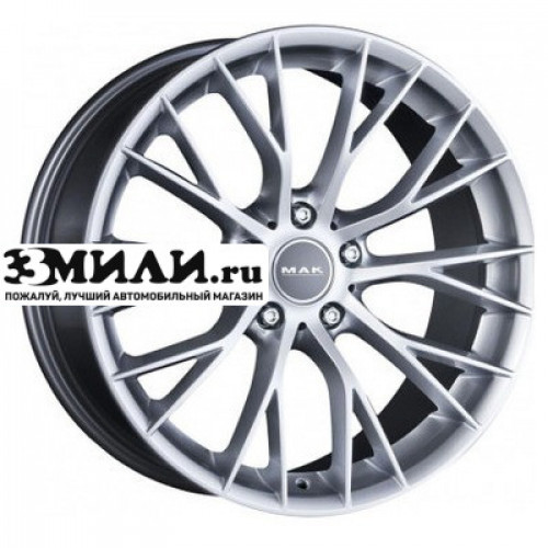 Диск 8.5x20 5x120 ET30 D72.6 MAK Munchen Silver