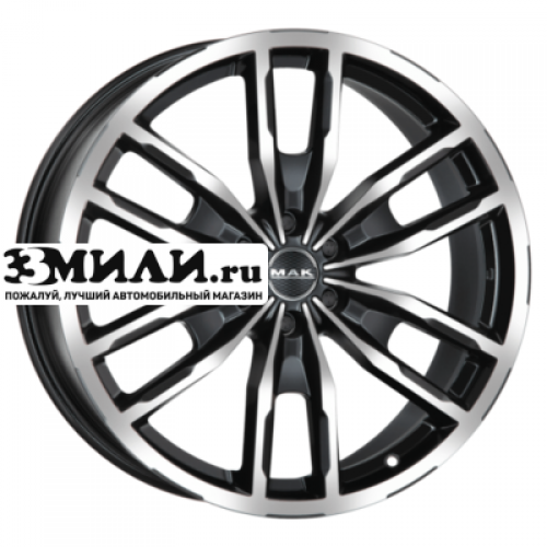 Диск 9x20 6x139.7 ET38 D67.1 MAK Peak Black mirror
