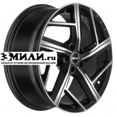 Диск 9x20 5x112 ET30 D66.45 MAK Qvattro Black mirror