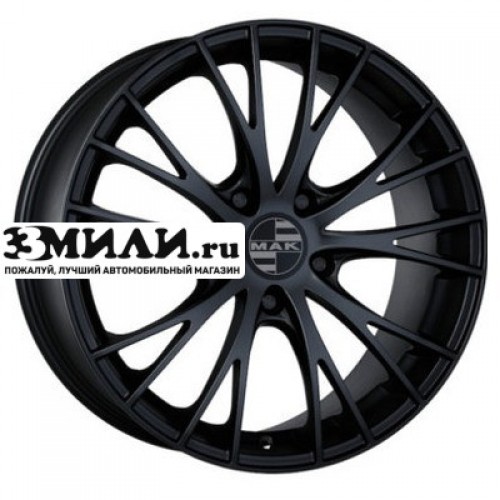 Диск 8x19 5x112 ET21 D66.6 MAK Rennen Matt Black