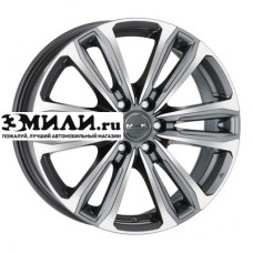 Диск 7.5x17 6x139.7 ET38 D67.1 MAK Safari 6 Gunmetal Mirror Face