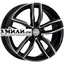 Диск 8x18 5x112 ET28 D66.45 MAK Sarthe Black mirror