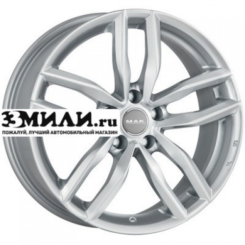 Диск 8x18 5x112 ET28 D66.45 MAK Sarthe Silver