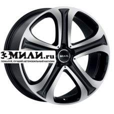Диск 9.5x20 5x112 ET55 D66.6 MAK Spitze Black mirror