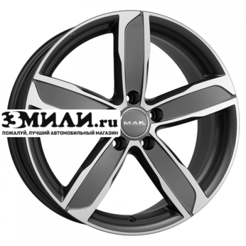 Диск 7.5x16 5x112 ET28 D66.45 MAK Stadt W Gunmetal Mirror Face