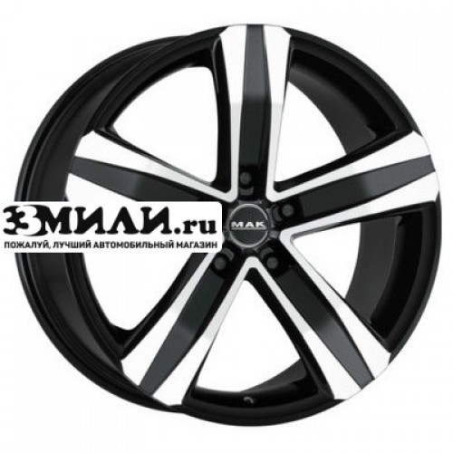 Диск 8.5x20 5x127 ET35 D71.6 MAK Stone 5 T Black mirror