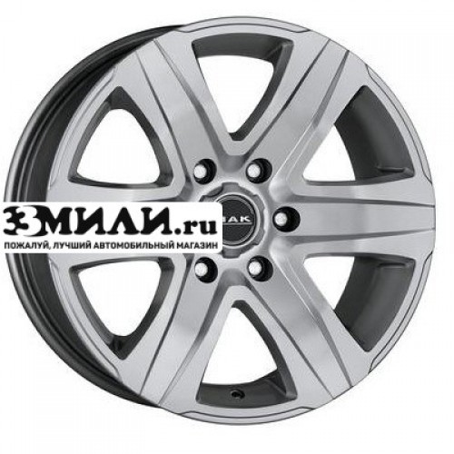 Диск 8.5x18 6x114.3 ET30 D66.1 MAK Stone 4x4 T Silver
