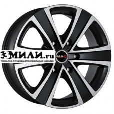 Диск 7.5x18 5x108 ET45 D63.4 MAK Stone 5 Black mirror