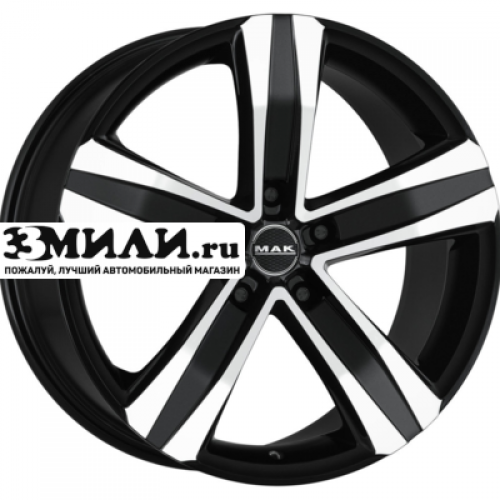 Диск 6.5x15 5x160 ET52 D65.1 MAK Stone 5 3 Black mirror