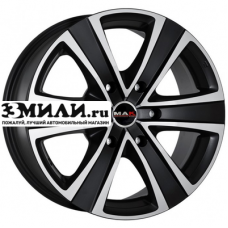 Диск 8.5x20 6x139.7 ET38 D67.1 MAK Stone 6 Black mirror