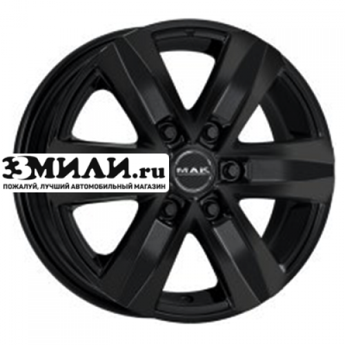 Диск 8x18 6x139.7 ET35 D67.1 MAK Stone 6 Gloss Black