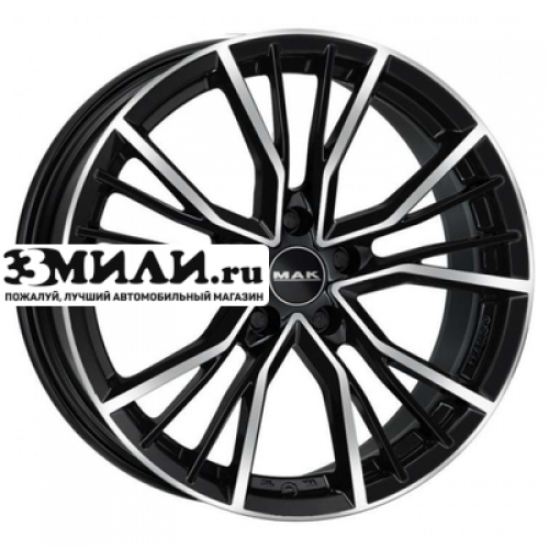 Диск 8.5x20 5x112 ET20 D66.45 MAK Union Black mirror