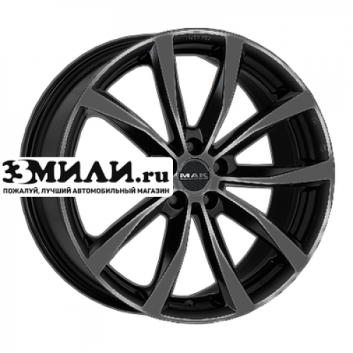 Диск 8x19 5x114.3 ET40 D76 MAK Wolf Gloss Black