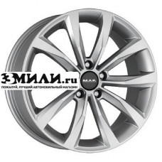 Диск 7.5x18 5x114.3 ET38 D76 MAK Wolf Silver