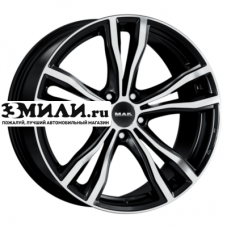 Диск 9x19 5x120 ET18 D74.1 MAK X-Mode Black mirror