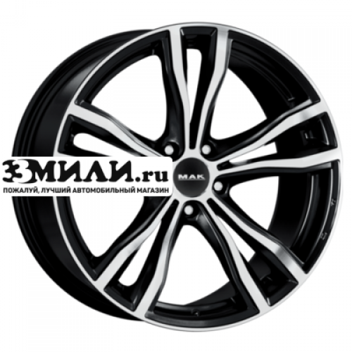 Диск 9x19 5x120 ET18 D74.1 MAK X-Mode Black mirror