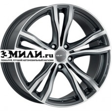 Диск 9x19 5x120 ET18 D74.1 MAK X-Mode Gunmetal Mirror Face