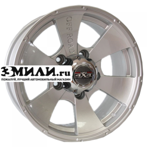 Диск 7.5x16 6x139.7 ET0 D110 Neo 652 Silver