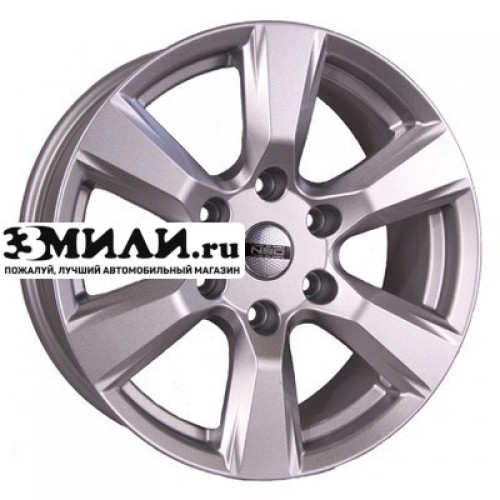 Диск 7.5x17 6x139.7 ET25 D106.1 Neo 705 Silver