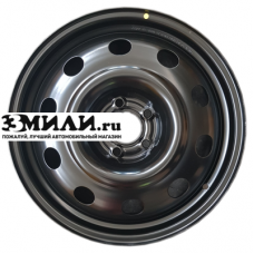 Диск 6.5x17 5x114,3 ET37 D66.6 КиК Каланг (КС1086) Алмаз черный