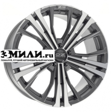 Диск 10x19 5x112 ET31 D75 OZ Cortina Matt Dark Graphite Diamond Cut