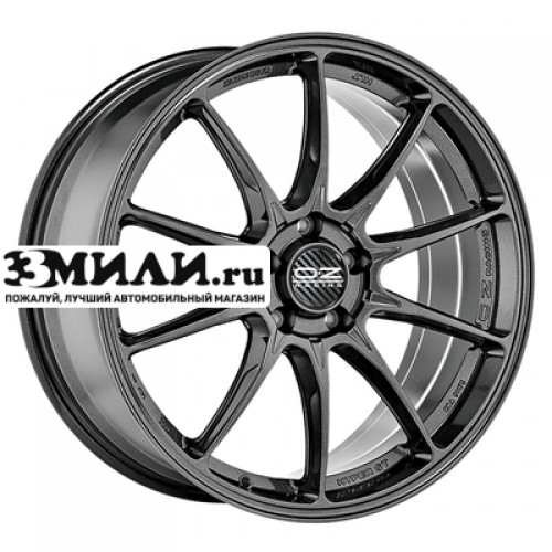 Диск 10x20 5x112 ET33 D66.46 OZ Hyper GT HLT Star Graphite Diamond Lip