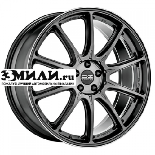 Диск 10.5x20 5x112 ET41 D79 OZ Hyper XT HLT Star Graphite Diamond Lip